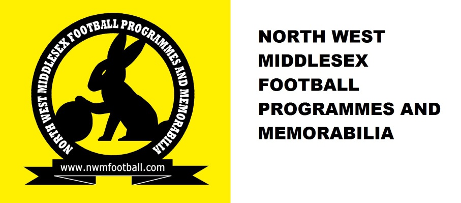 North West Middlesex Football Programmes & Memorabilia